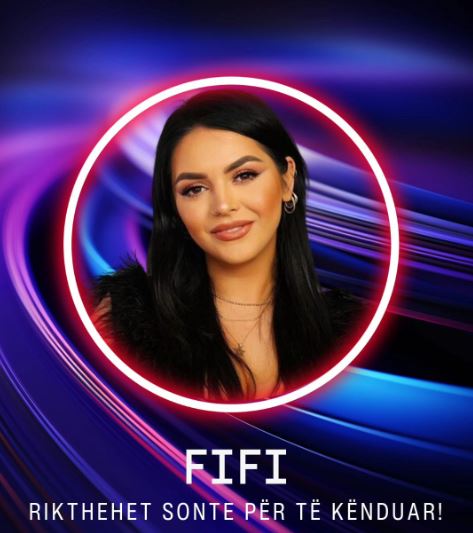 Fifi rikthehet sërish në shtëpinë e “Big Brother Vip”, por për të kënduar!