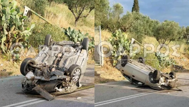 Makina përplaset me shtyllën në Greqi, vdes në spital shoferi