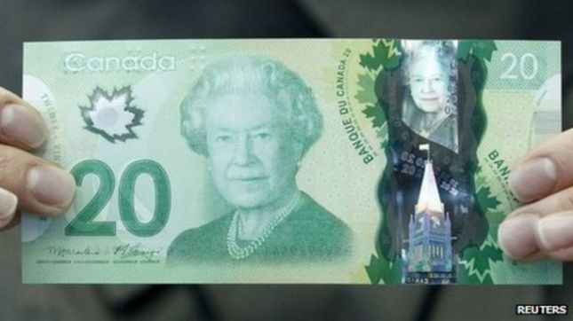 Gabimet në kartmonedhat kanadeze