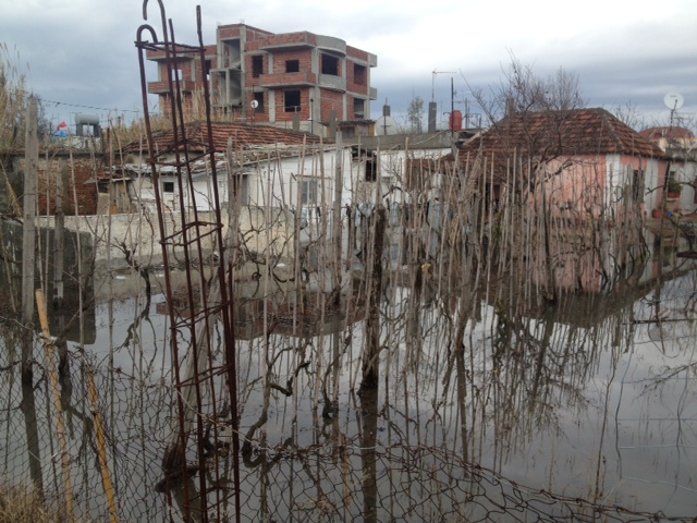 Durrës, 650 familje të prekura nga përmbytjet, 320 ha tokë nën ujë