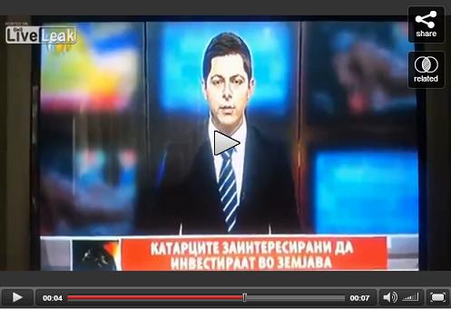 Televizioni maqedonas, edicion lajmesh me video porno (VIDEO)