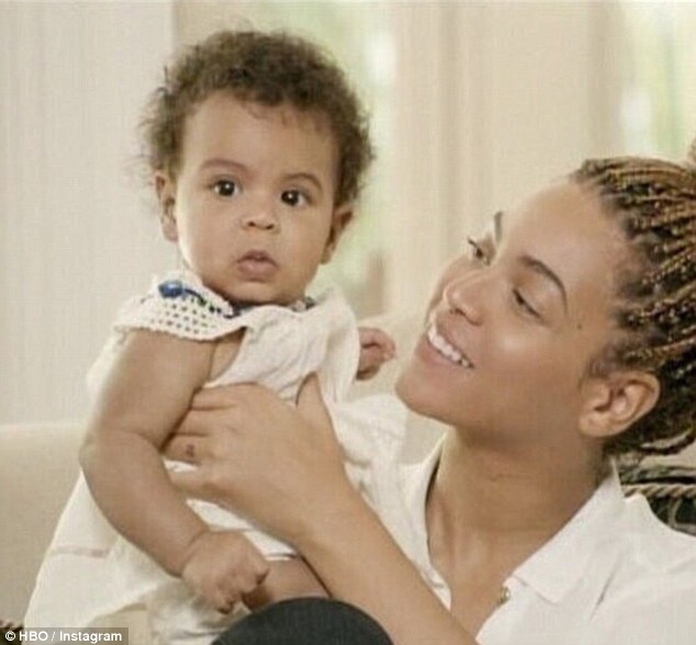 Beyonce me ëngjëllin e saj të vogël 1-vjeçaren Blue Ivy