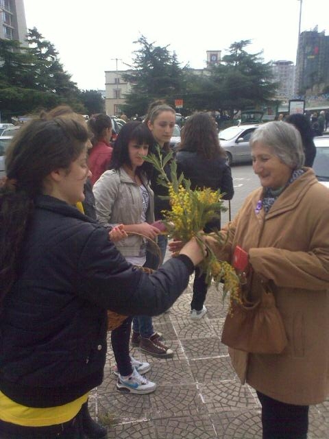 1000 tufa me mimoza për gratë durrsake