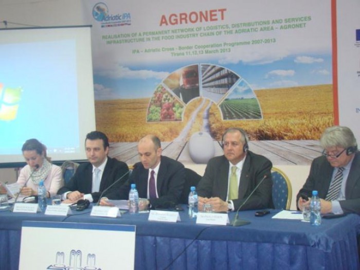 BE, rrjet agro-ushqimor në pellgun Adriatik-Jonian