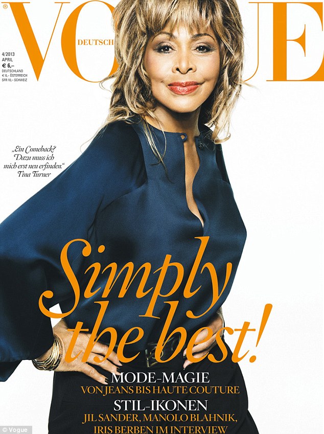 Tina Turner në kopertinën e “Vogue”