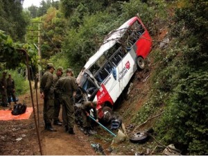 37 të vdekur nga rënia e autobusit në greminë