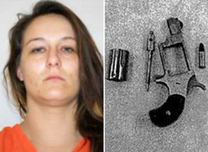 Pistoletë në vaginë, drogë në të ndenjura, arrestohet 28 vjeçarja (FOTO)