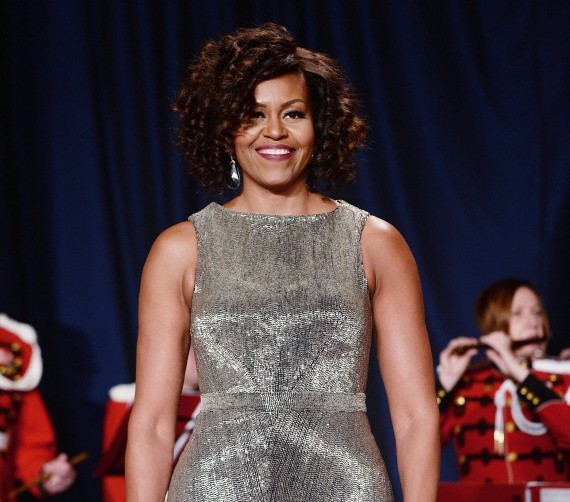 Mishel Obama, me shkëlqim në pritjen e gazetarëve