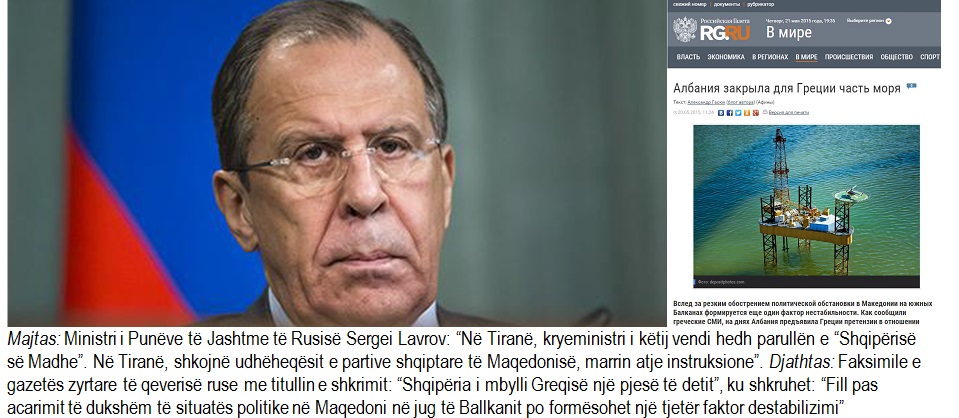 Moska – kundër Ramës për Maqedoninë, pro Bashës për Greqinë