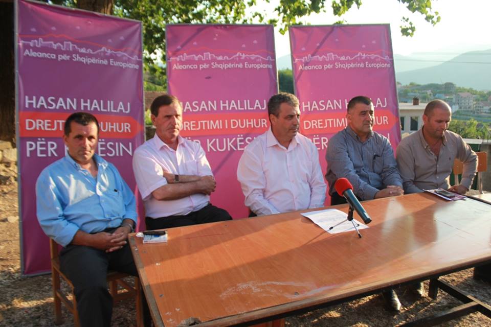 Gëzim Axhami nga Durrësi prish mitingun e majtë në Kukës