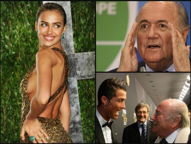 Irina Shayk ka fjetur edhe me Sepp Blater-in