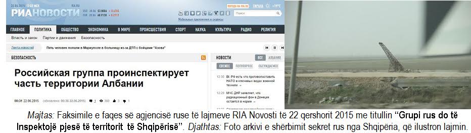 Inspektorë rusë, fluturim vëzhgimi mbi territorin e Shqipërisë