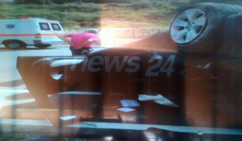 Aksidentohet Tritan Shehu, shpëton bashkë me djalin