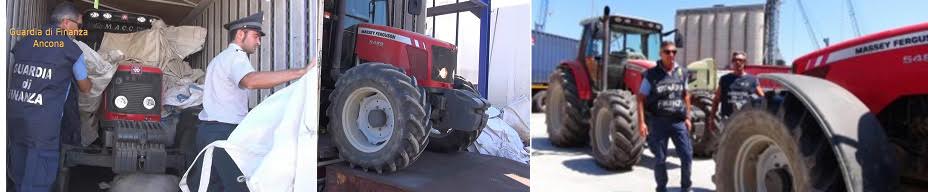 Ankona. Sekuestrohen dy traktorë për Durrës, u vodhën në Italinë e veriut