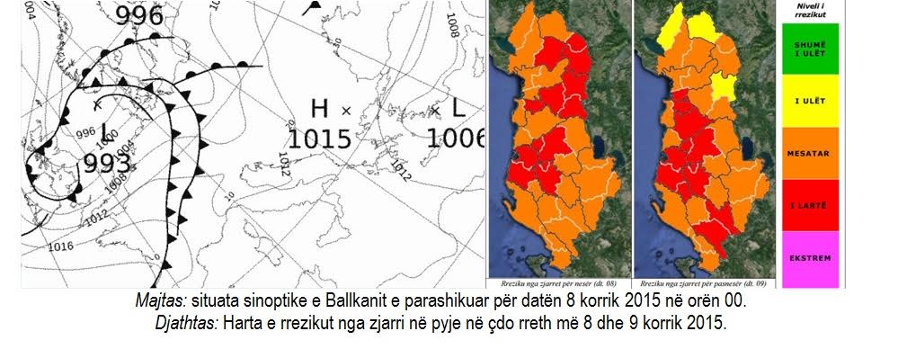 Durrës. 8 dhe 9 korrik / Rreziqet nga zjarret dhe vapa