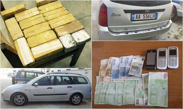 Durrës, kapen në port me 9 kg heroinë në kroskotin e makinës