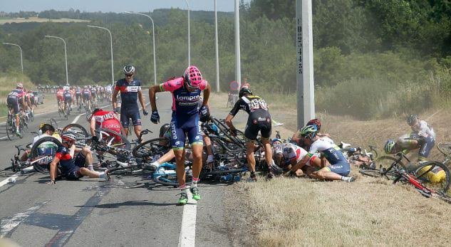 Horror në Tour de Francë (Foto)