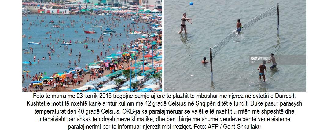 Plazhi i Durrësit – “Photo of the Day” në mediet botërore