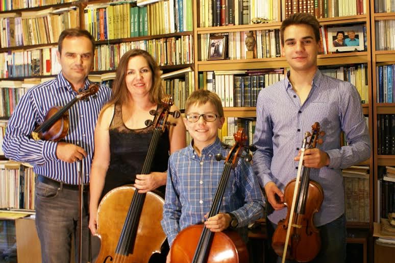 Familja Florian Vlashit, 4 instrumentistë nga Spanja për Bienalen muzikore