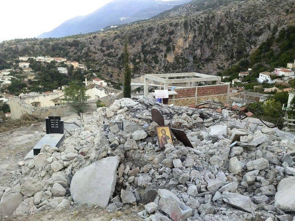 Përplasja, shembet natën kisha e Shën Thanasit në Dhërmi