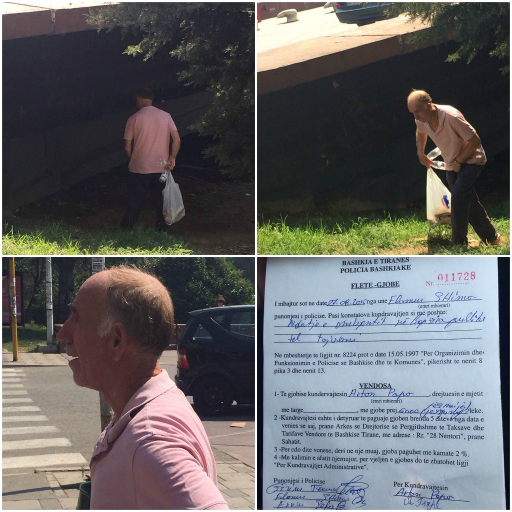 U ankuan për 5 mijë lekë, gjoba për urinim shkon 20 mijë!!!