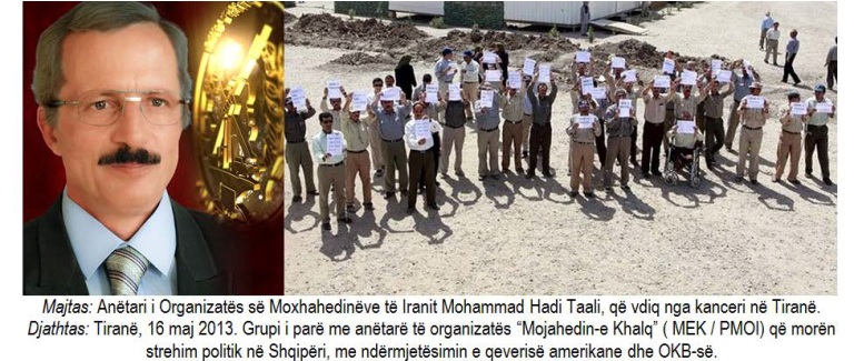 Vdes në Shqipëri Taali, një nga liderët e rezistencës iraniane