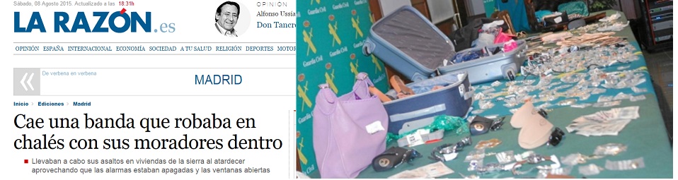 Spanjë. Kapet banda prej 4 shqiptarësh: vidhnin shtëpi me banorë brenda!