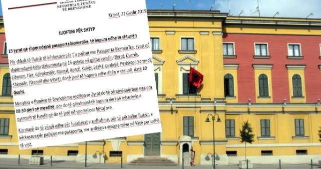 Edhe zyrat e Durrësit, të hapura të shtunën për pasaporta biometrike