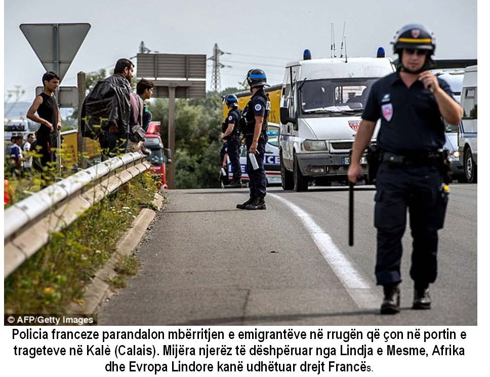 4 shqiptarë dhe 2 gra franceze arrestohen nga policia kufitare franceze