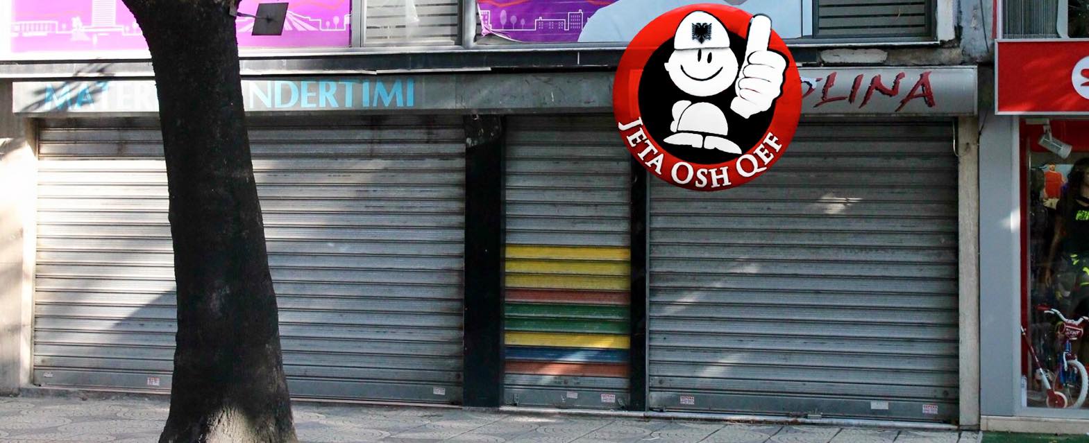 Fotolajm/ Bizneseve te “Myslym Shyri” iu futet frika, ulin qepenat