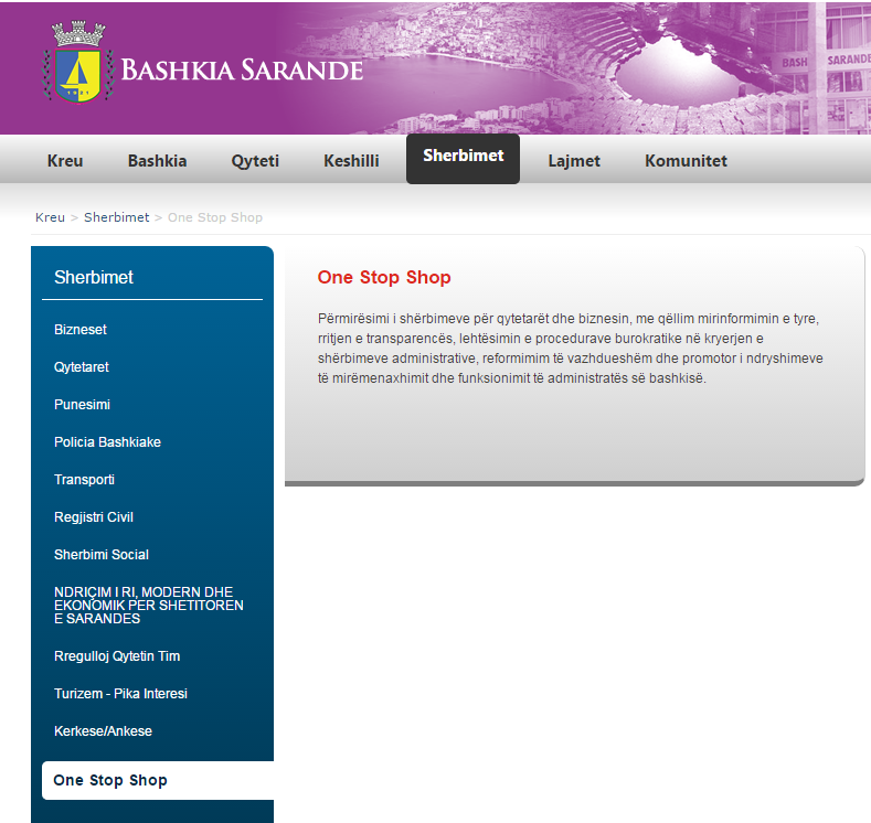 Copy paste i Bashkisë së Sarandës nga Kamza, rregullohet gafa