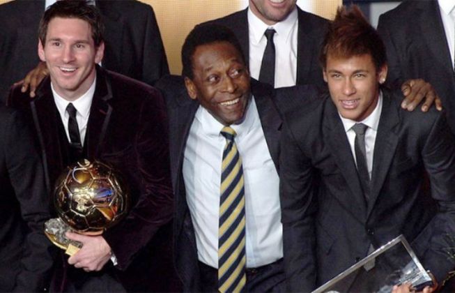 Pele: Shokët e mi, 10 herë më të mirë se Neymar