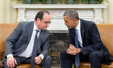 Obama- Hollande, “Bashkë kundër ISIS-it, për të mbrojtur kombet”