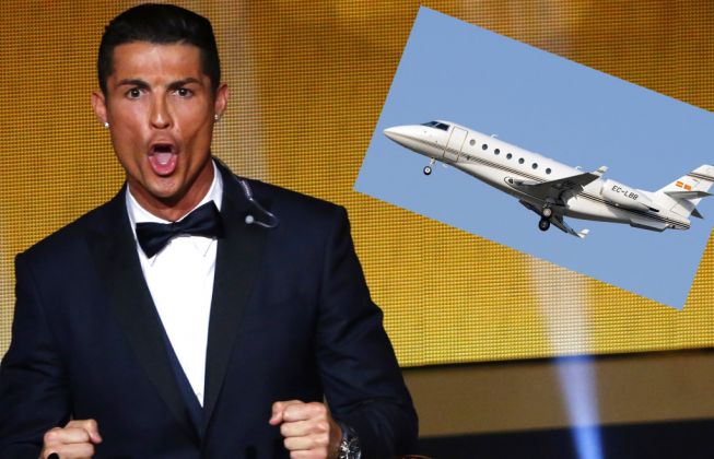 Cristiano Ronaldo blen një avion 19 milionë euro (Foto)