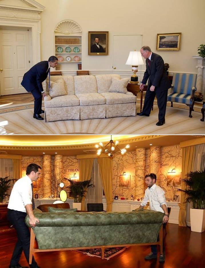 Obama kopjon Erion Veliajn?