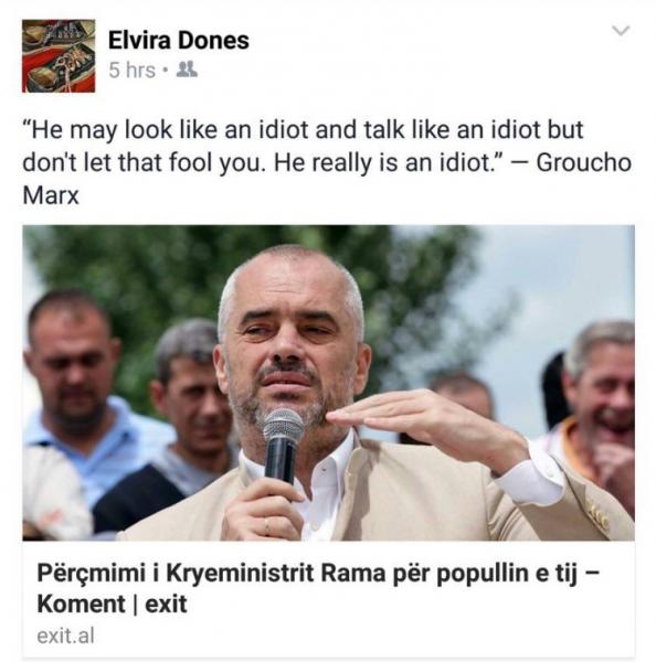 Dones zhgënjehet nga Rama