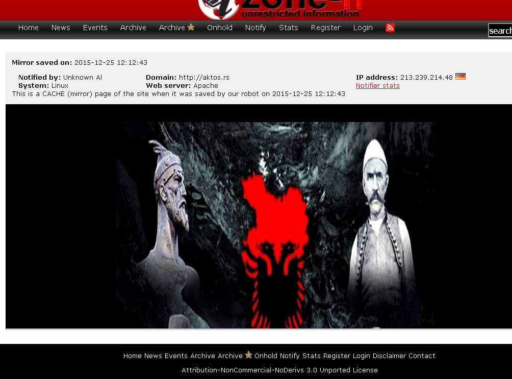 E fundit/ Hakerat shqiptarë bllokojnë faqet serbe e greke