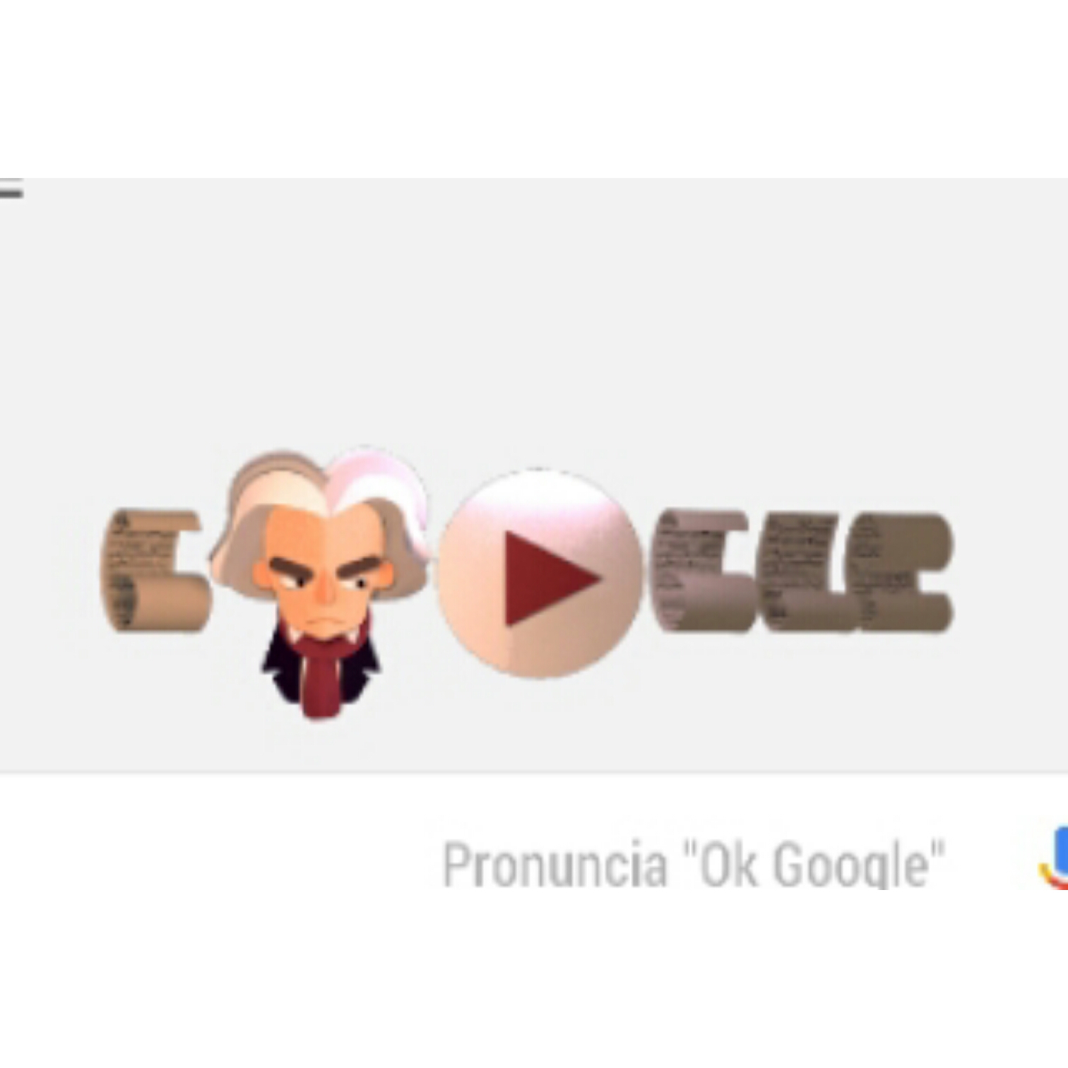 Një doodle për Beethoven