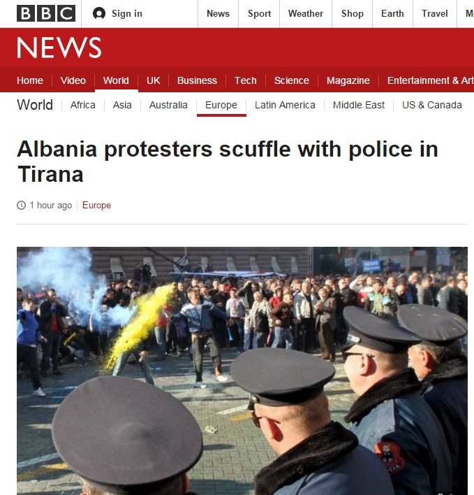 Ja si u pasqyrua 8 Dhjetori nga mediat e huaja