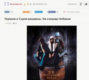 Parashikimi rus: Pas Ukrainës e Sirisë radhën e ka Shqipëria