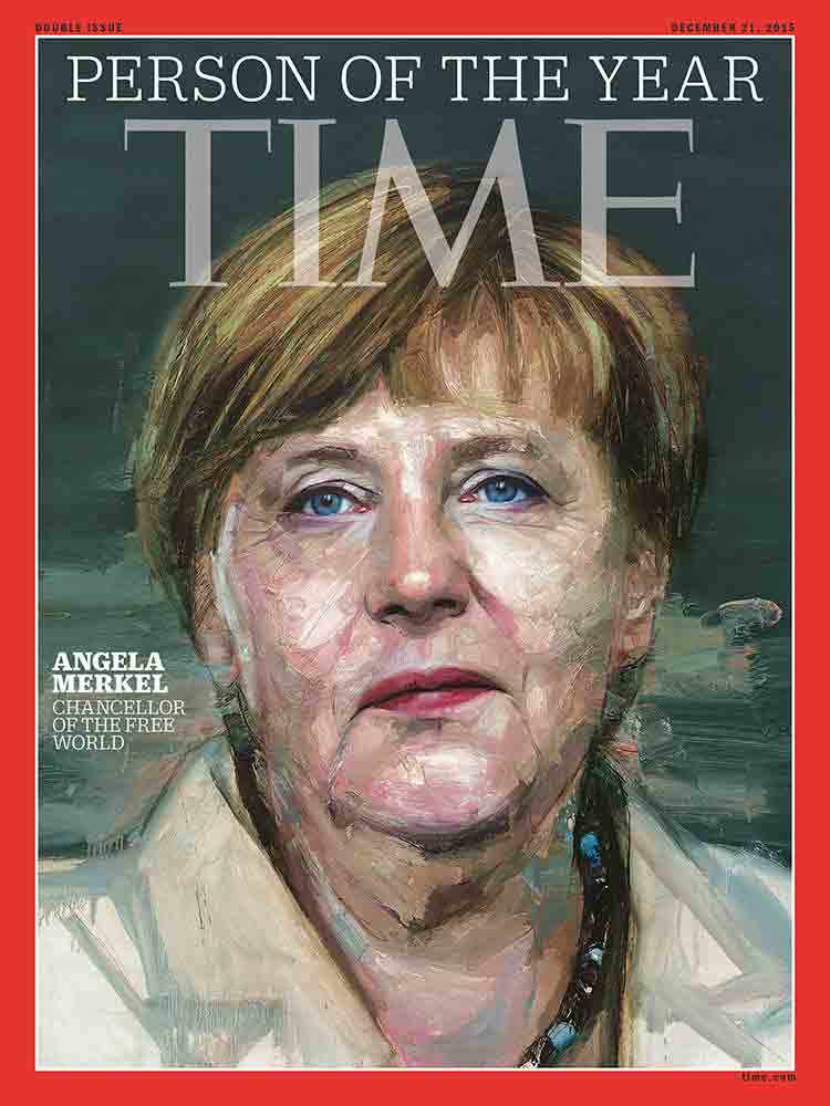 Time: Angela Merkel &#8220;Njeriu i Vitit&#8221;