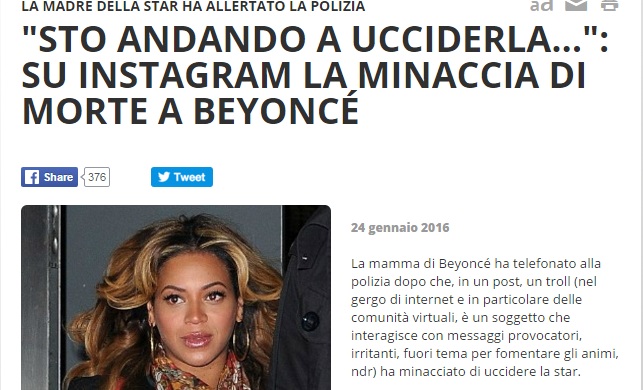 Beyonce kërcënohet nga fansat: Do të vrasim vajzën tënde