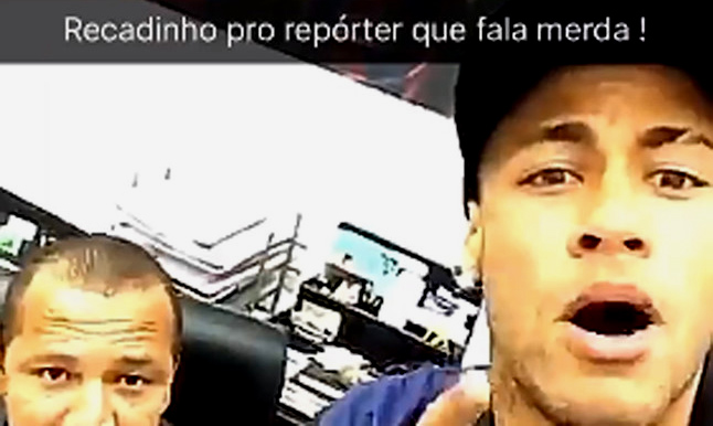 Neymar ofendon rëndë gazetarin: Je budalla, nxjerr m… nga goja! (Video)