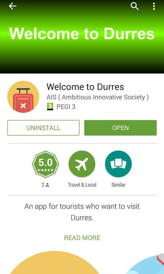 Nxënësit durrsakë krijojnë aplikacionin “Welcome to Durrës” në Google Play