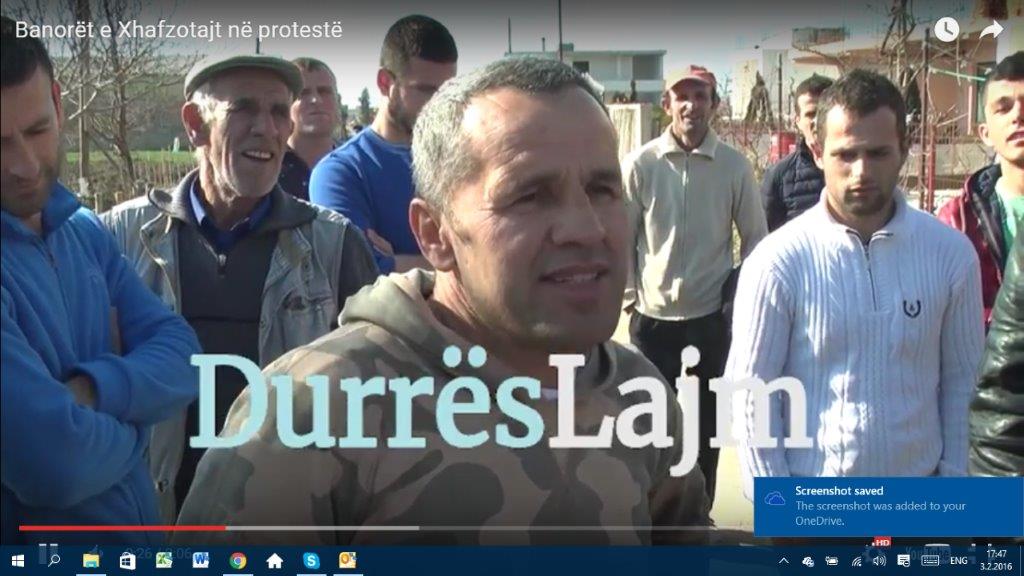 Banorët e  Xhafzotajt në protestë. Paralajmërojnë bojkot të zgjedhjeve të ardhshme