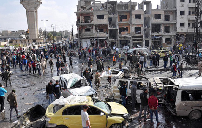 Siri, bomba në Homs dhe Damask, mbi 110 të vdekur nga sulmet e Shtetit Islamik