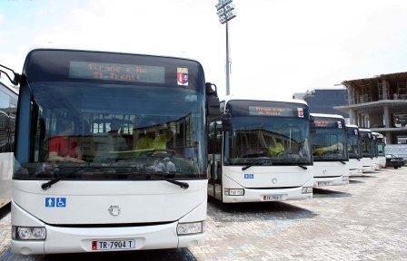 Nga sot, 40 lekë bileta në urban, 1600 aboneja