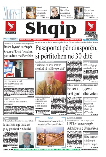 Gazeta &#8220;Shqip&#8221; drejt mbylljes