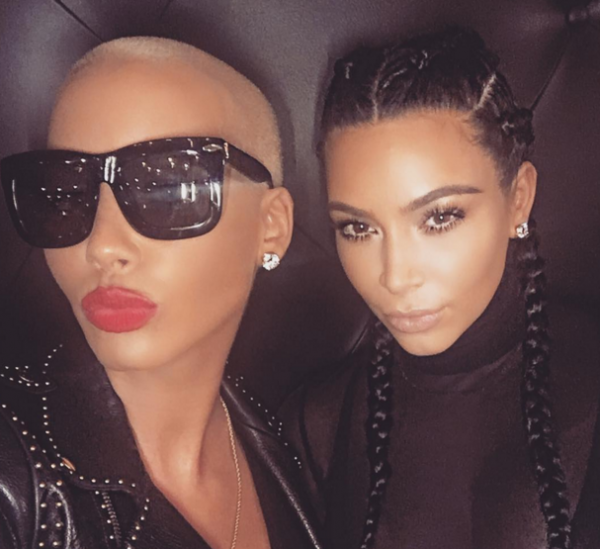 Amber Rose dhe Kim Kardashian pozojnë bashkë?!