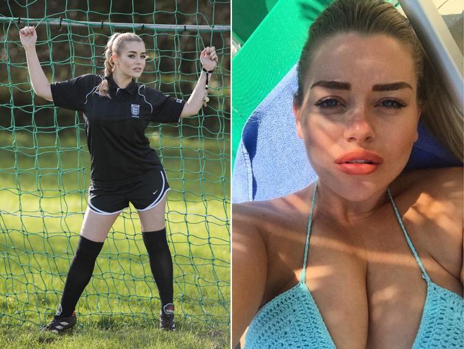 Kur modelja heq dorë nga bikinit për futbollin